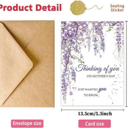 Floral Happy Mother's Day Card for Mom