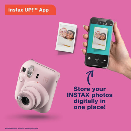 Mint Green Instant Camera