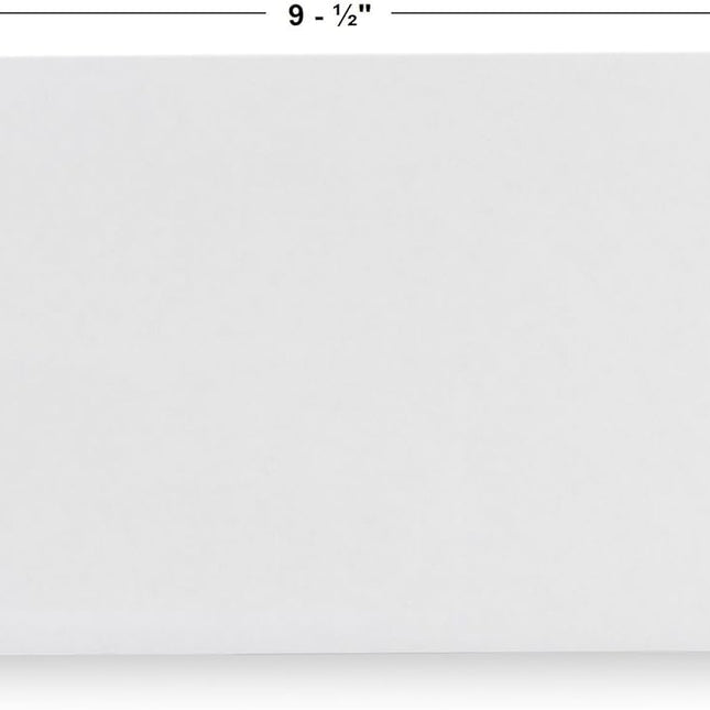 #10 Security Self Seal Envelopes - 100 Count, No Window, White