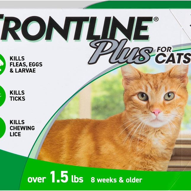 Flea & Tick Spot Treatment for Cats & Kittens, 3 Count