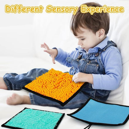 16-Piece Multi-Texture Sensory Play Mat