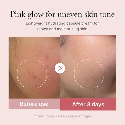 Capsule Cream with Salmon DNA PDRN Pink Collagen, 1.94 oz