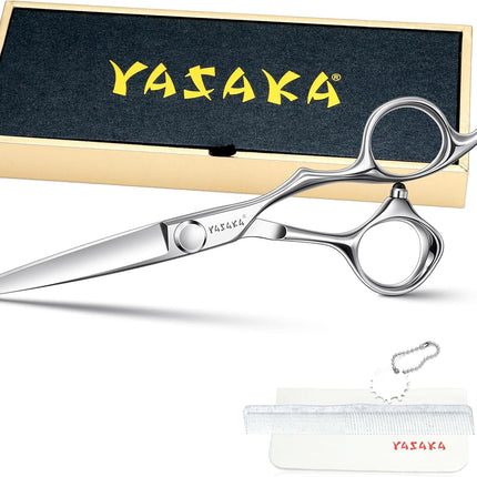 6.75-Inch Professional Hair Cutting Scissors in Silver