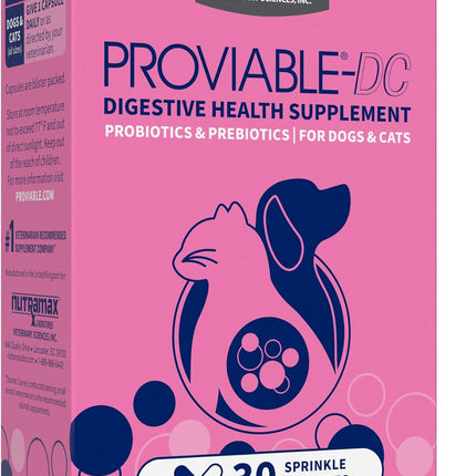 30 Count Probiotic Health Supplement for Cats and Dogs