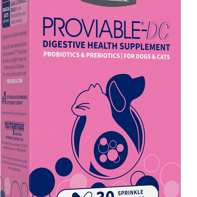 30 Count Probiotic Health Supplement for Cats and Dogs