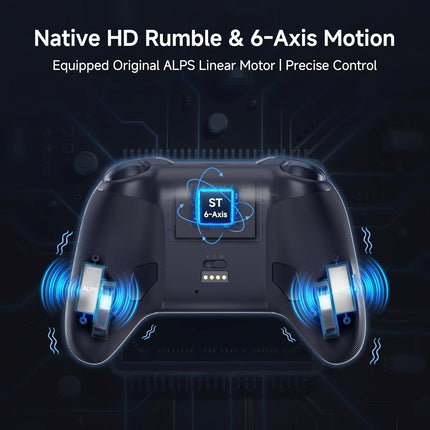 Wireless Pro Controller with TMR Glide Joysticks, HD Rumble, NFC and Gyro