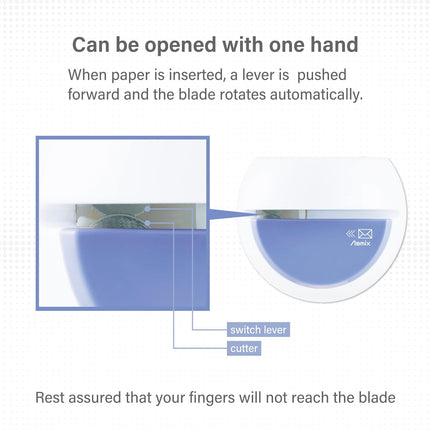 Blue Electric Letter Opener for Envelopes