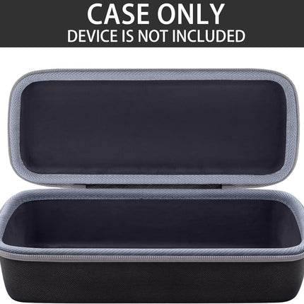 Hard Shell Protective Storage Case for Outdoor Portable Speaker, Black