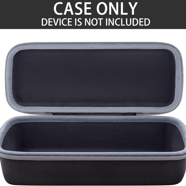 Hard Shell Protective Storage Case for Outdoor Portable Speaker, Black