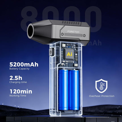 130000RPM Rechargeable Cordless Electric Air Duster