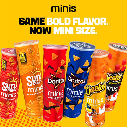 Minis Cheddar Puffed Snack, 3.625 Oz