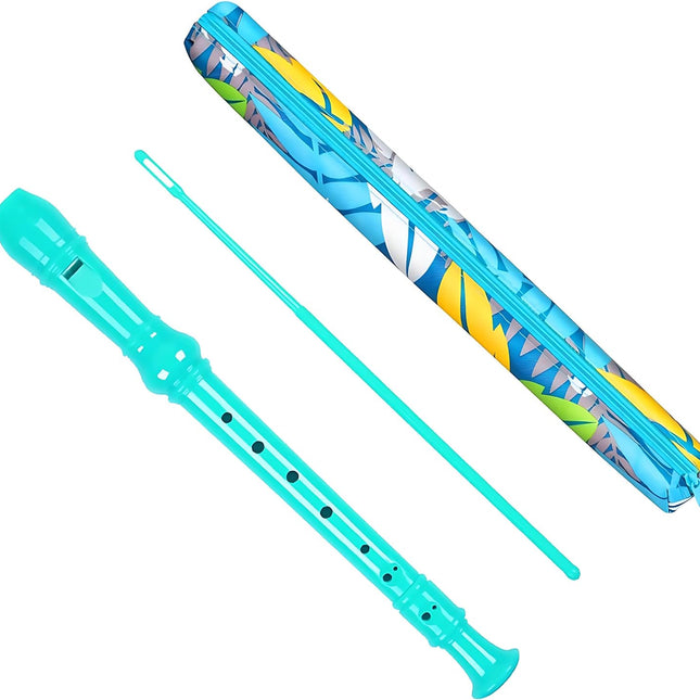 Descant Soprano Recorder for Kids with Cleaning Rod and Case Bag