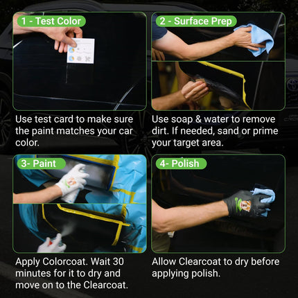 NexWave OndaNex TouchUpDirect Car Paint Touch Up Spray Kit – Compatible with Chevrolet — Smart Tech