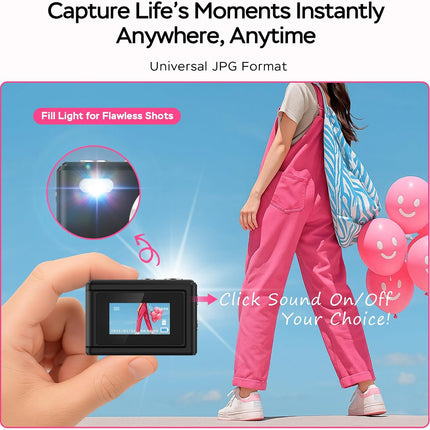 Mini Camera 1080P HD Video Recorder with 64GB Card