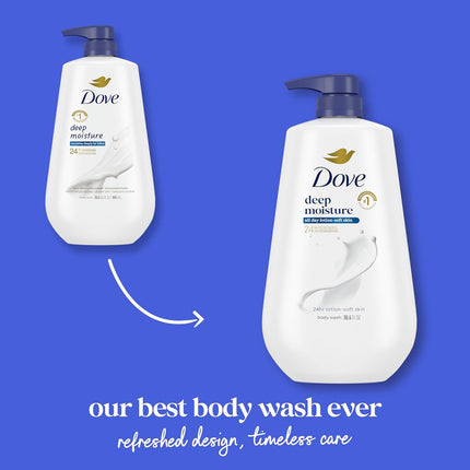 Deep Moisture Body Wash, 30.6 oz