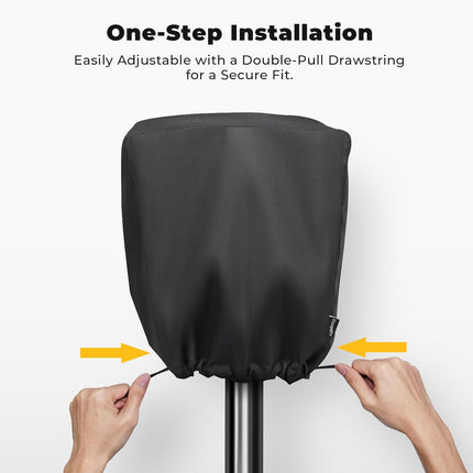 Universal 600D Electric Tongue Jack Cover for Trailer RV