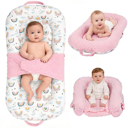LittleNest NidoPequeño Baby Lounger, 3-in-1 Portable Infant Lounger for Newborns 0-24 Months — Baby & Toddler