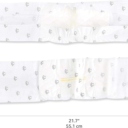 Absorbent Leakproof Male Dog Wrap Diapers, Small, 50-Pack