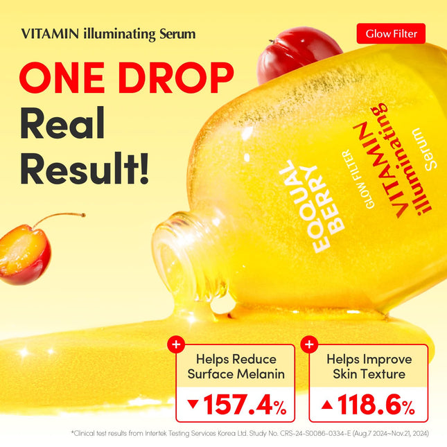 Vitamin Illuminating Face Serum with Niacinamide 4%, TXA & Hyaluronic Acid, 1.01 fl oz