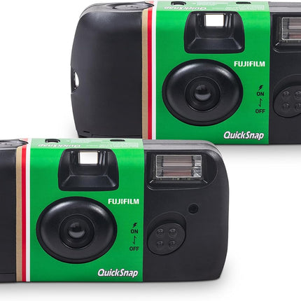QuickSnap Flash 400 One-Time-Use Camera - 2 Pack