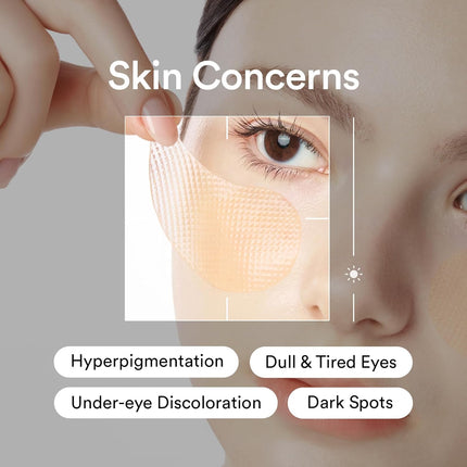 PDRN Retinal Hydrogel Eye Patches for Dark Circles, Puffiness and Fine Lines, 60 Count