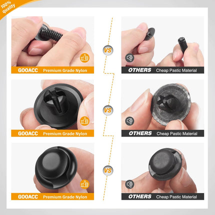 240-Piece Automotive Bumper Retainer Clip Kit