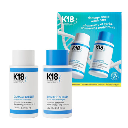 Damage Shield Wash Care Set | Full-Size Color-Safe Protective Shampoo + Conditioner
