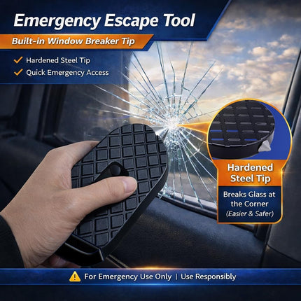 Universal Foldable Car Door Step for Roof Access
