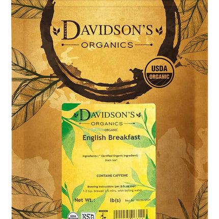 English Breakfast Loose Leaf Black Tea, 16-Ounce Bag