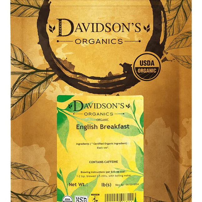 English Breakfast Loose Leaf Black Tea, 16-Ounce Bag