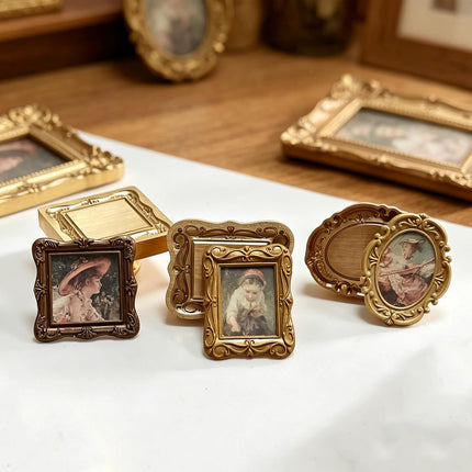 Embossed Frame Wax Seal Stamp Set, 3 Pieces