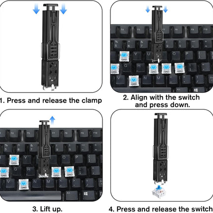 2-in-1 Key Switch Puller and Keycap Puller