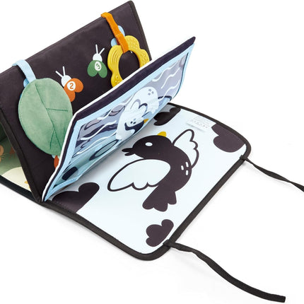 LittleNest NidoPequeño Hape x The Met Tree of Life Tummy Time Mat – Foldable High Contrast Sensory — Baby & Toddler
