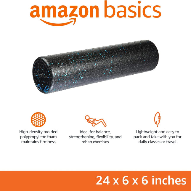 Amazon Basics Foam Roller - back muscle recovery
