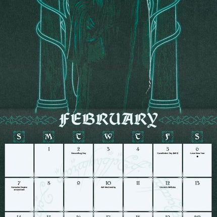 2027 Epic Fantasy Wall Calendar