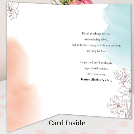 SourceToHome FuenteACasa IDU Mothers Day Card,Happy Mothers Day Cards for Mom from Daughter — Home & Lifestyle