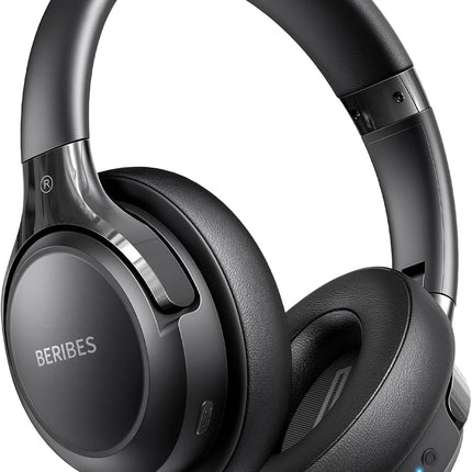 Bluetooth Over-Ear Headphones with 65H Playtime