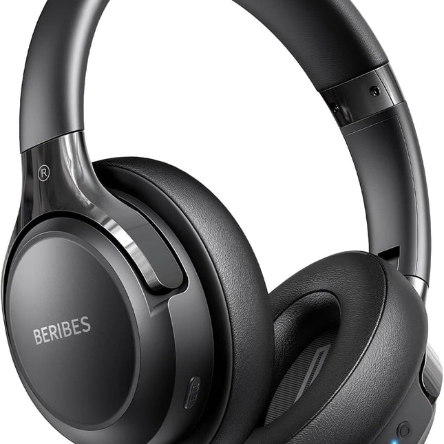 Bluetooth Over-Ear Headphones with 65H Playtime