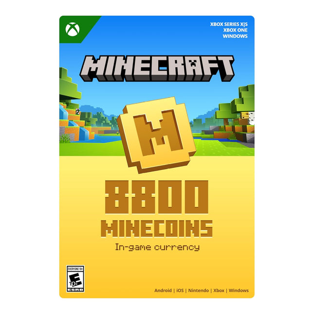 8,800 Minecoins Pack Digital Code for PC