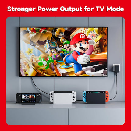45W USB-C Gaming Console Charger with 5ft Cable