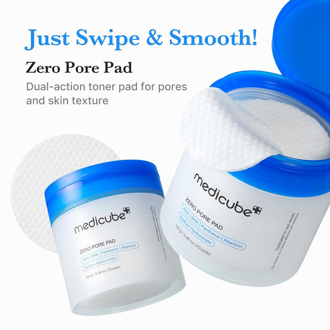 medicube Zero Pore Pad - dual texture