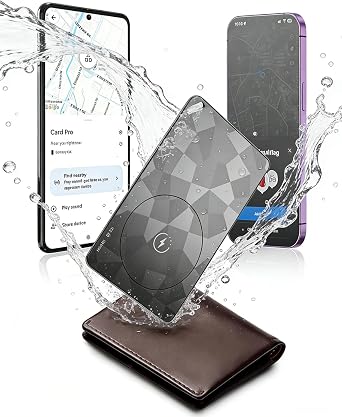 2026 Slim Wallet Tracker Card for Luggage, Passports, Keys and Backpacks