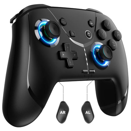 Wireless Bluetooth Game Controller with Motion, Turbo and Macro
