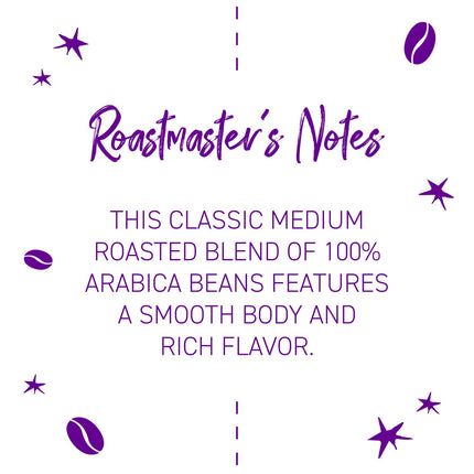 Classic Medium Roast Arabica Whole Bean Coffee, 11 oz