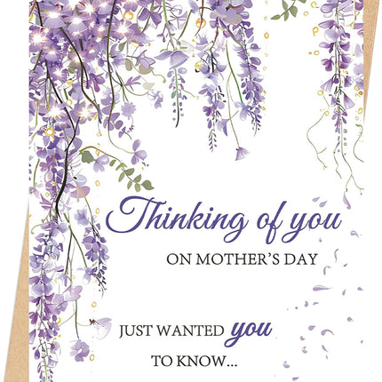 Floral Happy Mother's Day Card for Mom