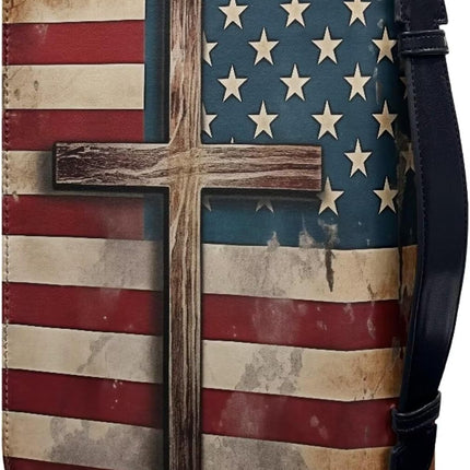 SourceToHome FuenteACasa Talayituse Bible Cover for Women and Men - PU Leather Case — Home & Lifestyle