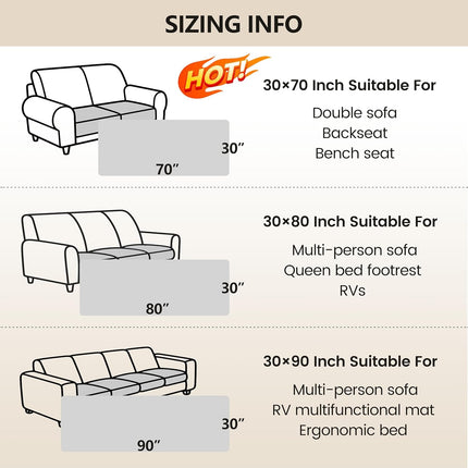 3X Stronger Waterproof Reversible Pet Blanket, 30 x 70 Inch, Dark Grey/Light Grey
