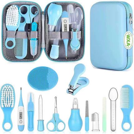 LittleNest NidoPequeño Baby Grooming Kit, Infant Safety Care Set with Hair Brush Comb Nail Clipper — Baby & Toddler