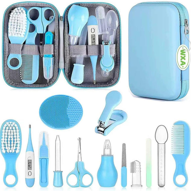 LittleNest NidoPequeño Baby Grooming Kit, Infant Safety Care Set with Hair Brush Comb Nail Clipper — Baby & Toddler