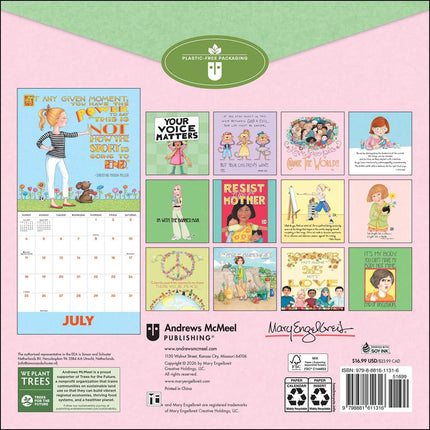 SourceToHome FuenteACasa Mary Engelbreit's Your Voice Matters 2027 Wall Calendar — Home & Lifestyle
